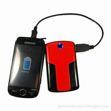 Li-polymer Battery Power Packs with 4 LED Circle Power Indicators
